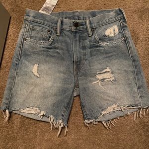 Levi’s high rise denim short